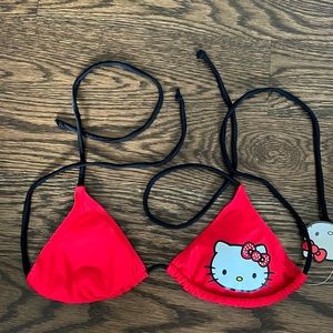 Hello kitty bikini top